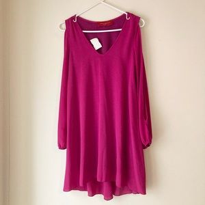 Chiffon dress with open arms | Size S